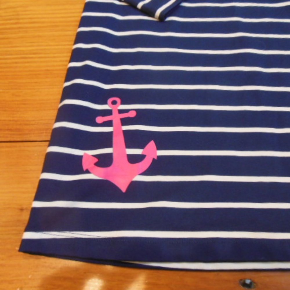 VINEYARD VINES 10-12 Anchor Printed Dress - Picture 3 of 3